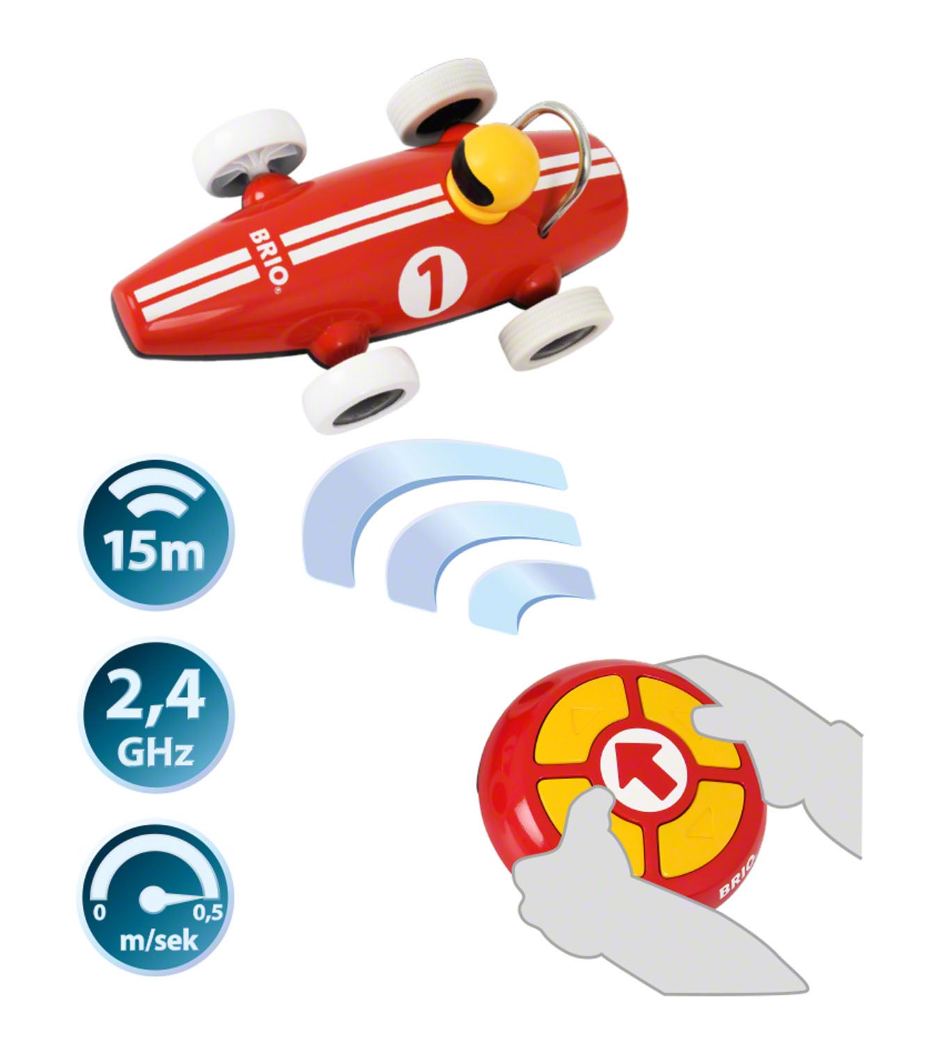 BRIO, 30388 Fjärrstyrd racerbil