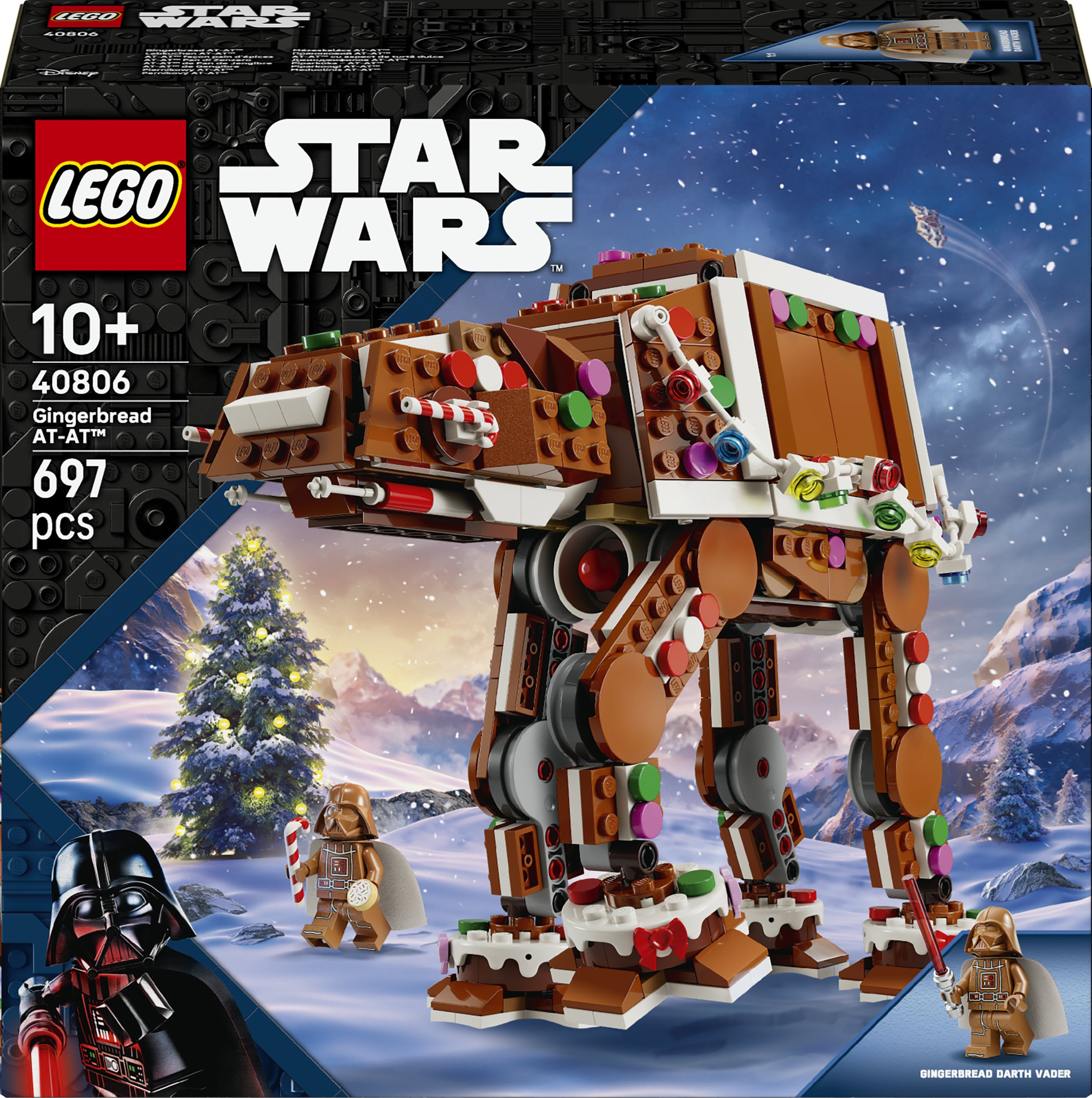 LEGO® Star Wars Pepparkaks AT-AT-gångare 40806