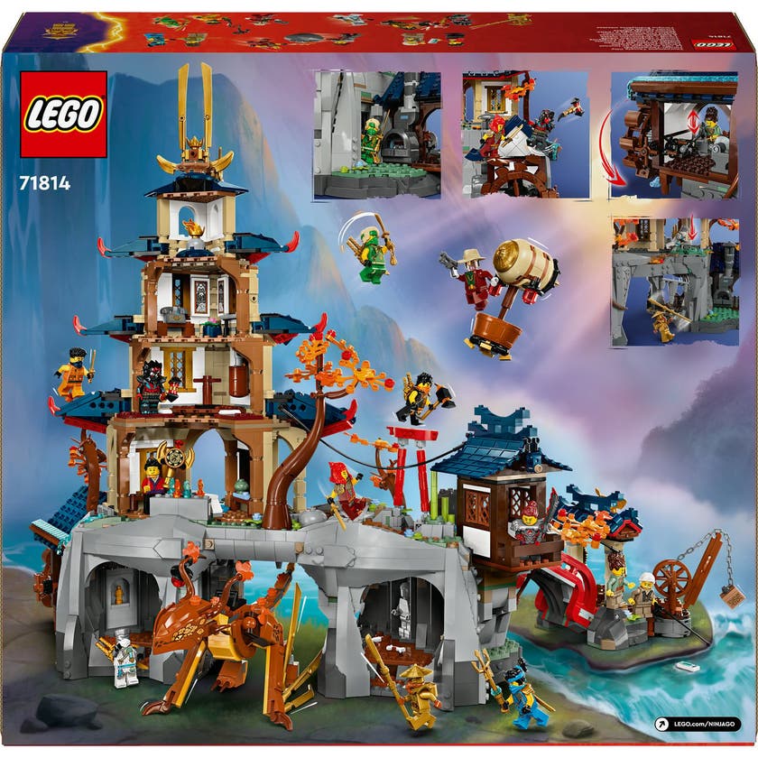 LEGO Ninjago 71814, Turneringens tempelstad