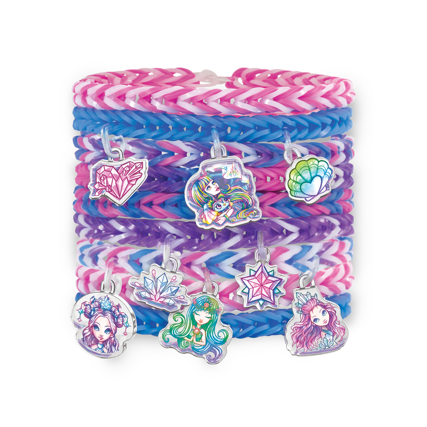 Nebulous Stars Rainbow Loom Charmset