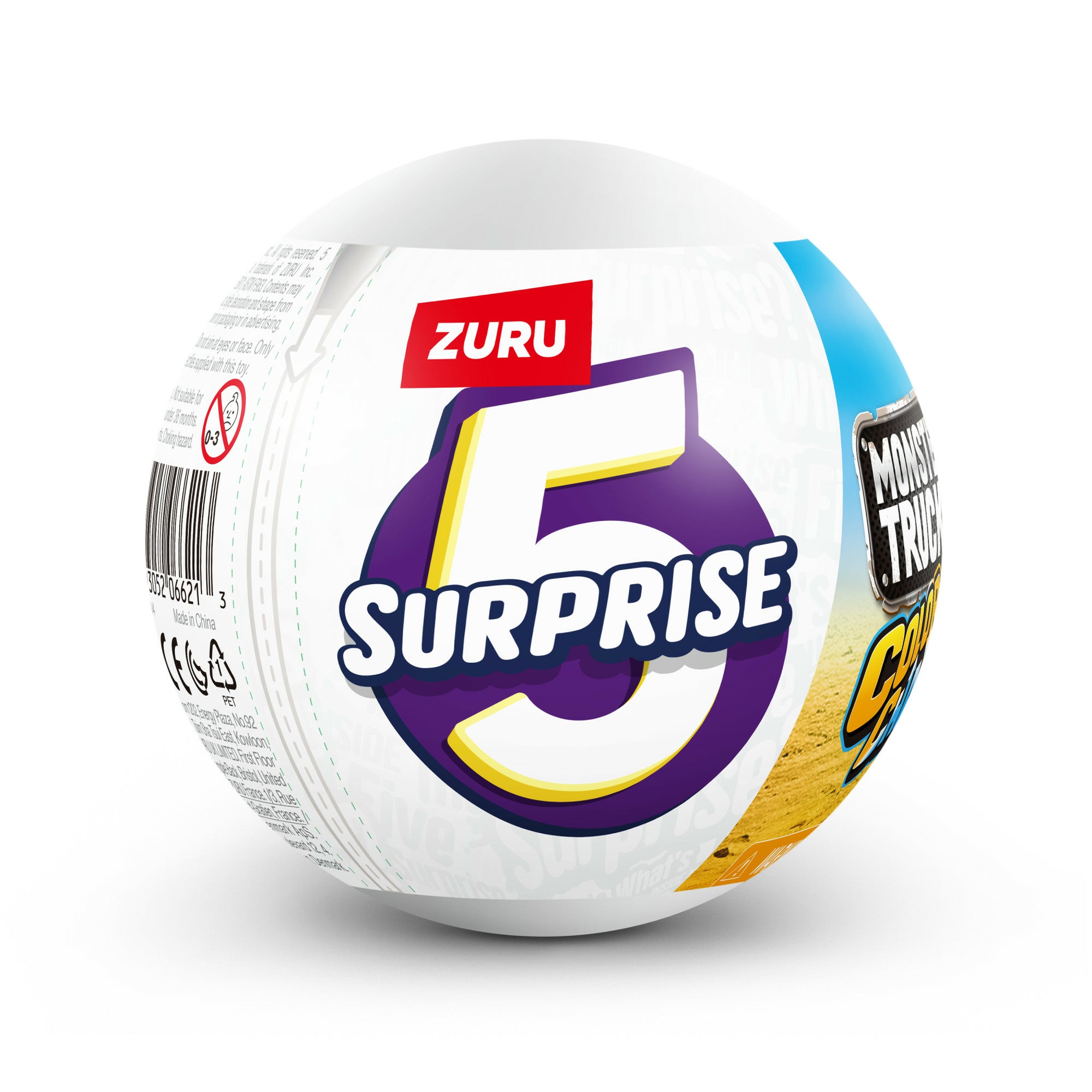 5 Surprise Monster Trucks Color Change – ZURU