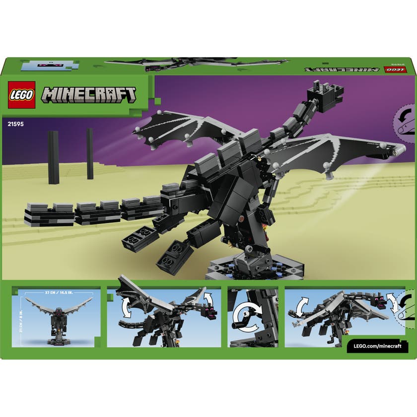 LEGO® Minecraft® Enderdraken Dataspelsprydnad 21595