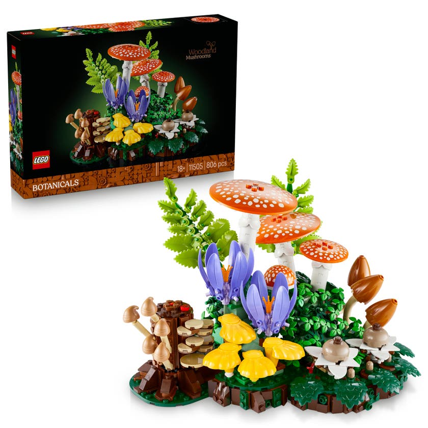 LEGO® Botanicals Skogssvampar Byggset 11505