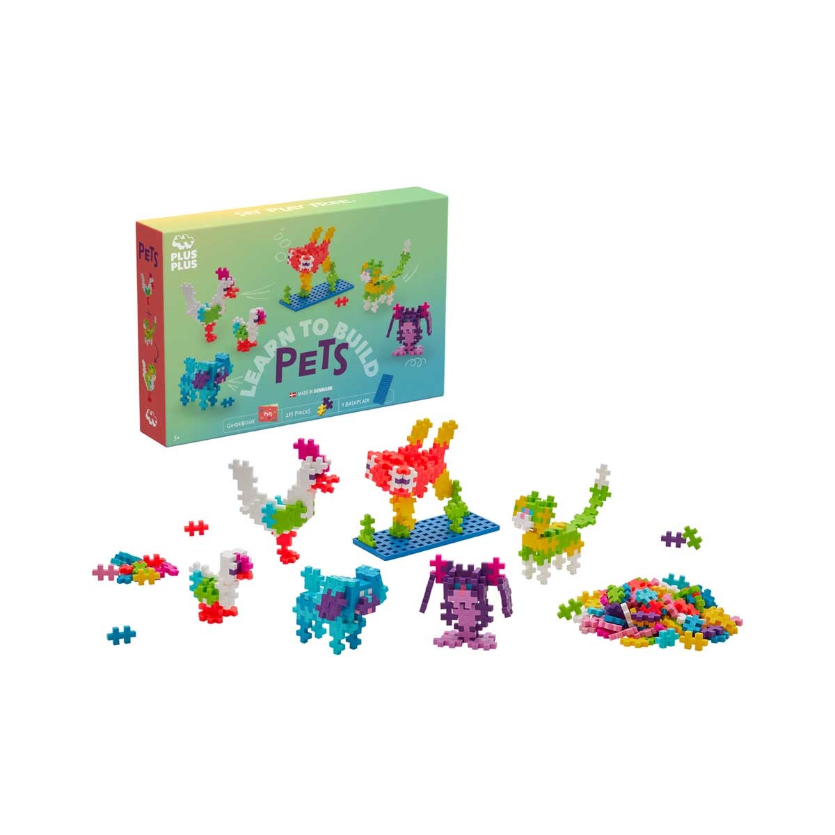 Plus-Plus Learn to Build Pets