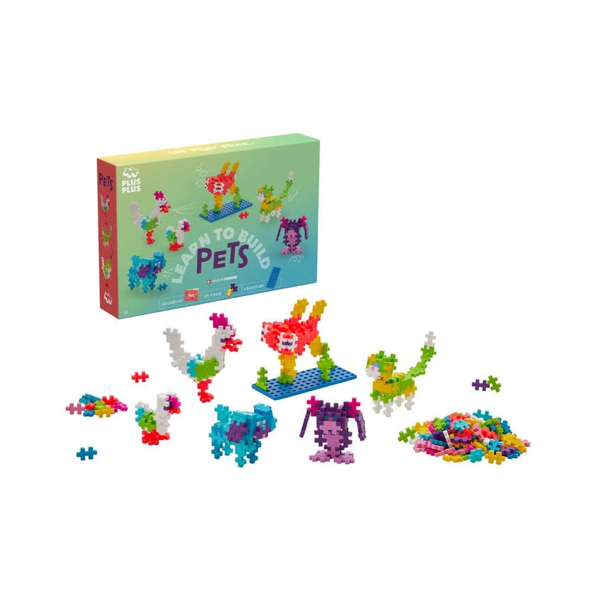 Plus-Plus Learn to Build Pets