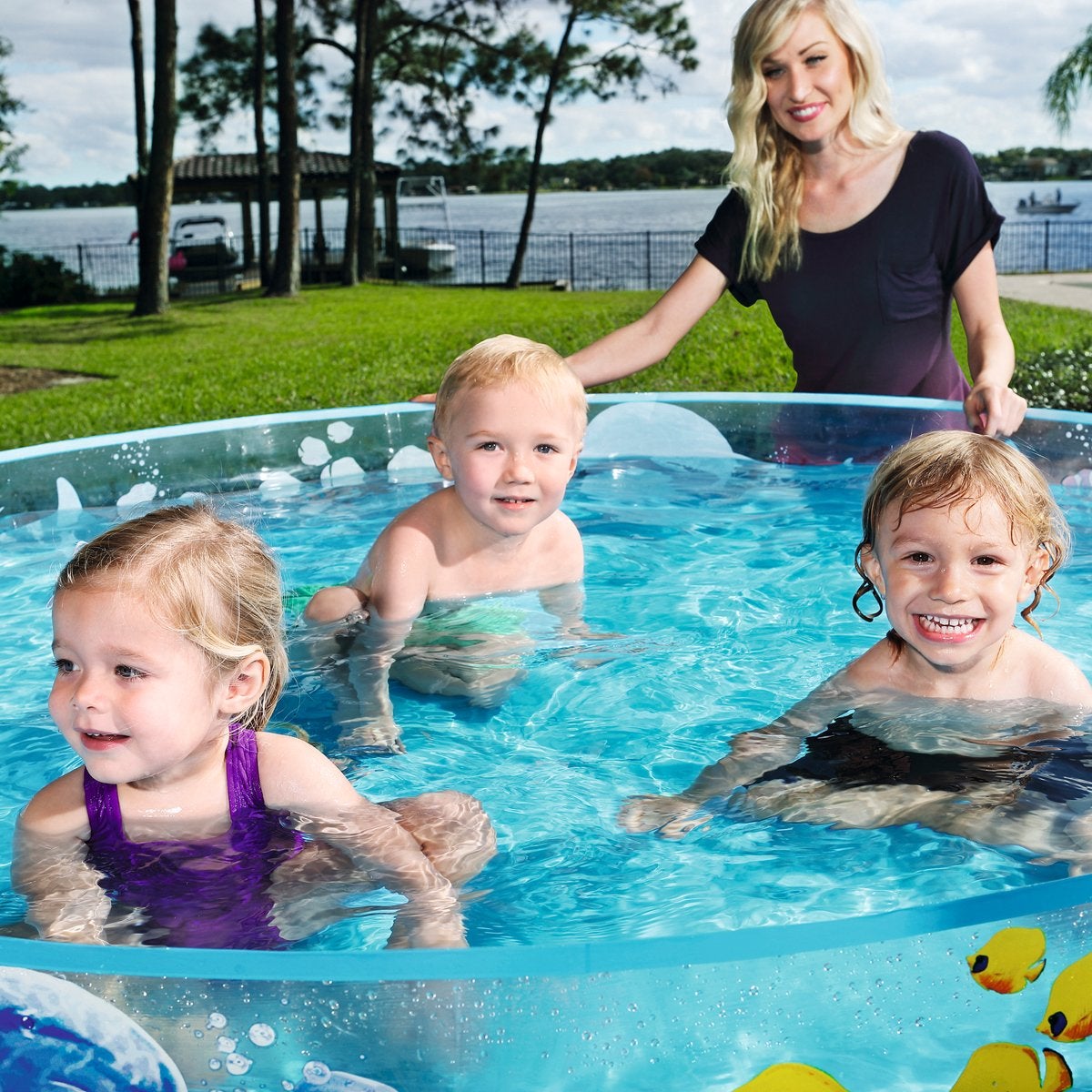 Bestway, Väggpool 183x38 cm 749L