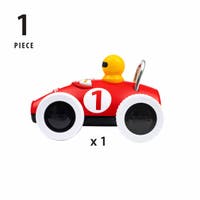 BRIO 30234, Lek & lär actionracer Röd