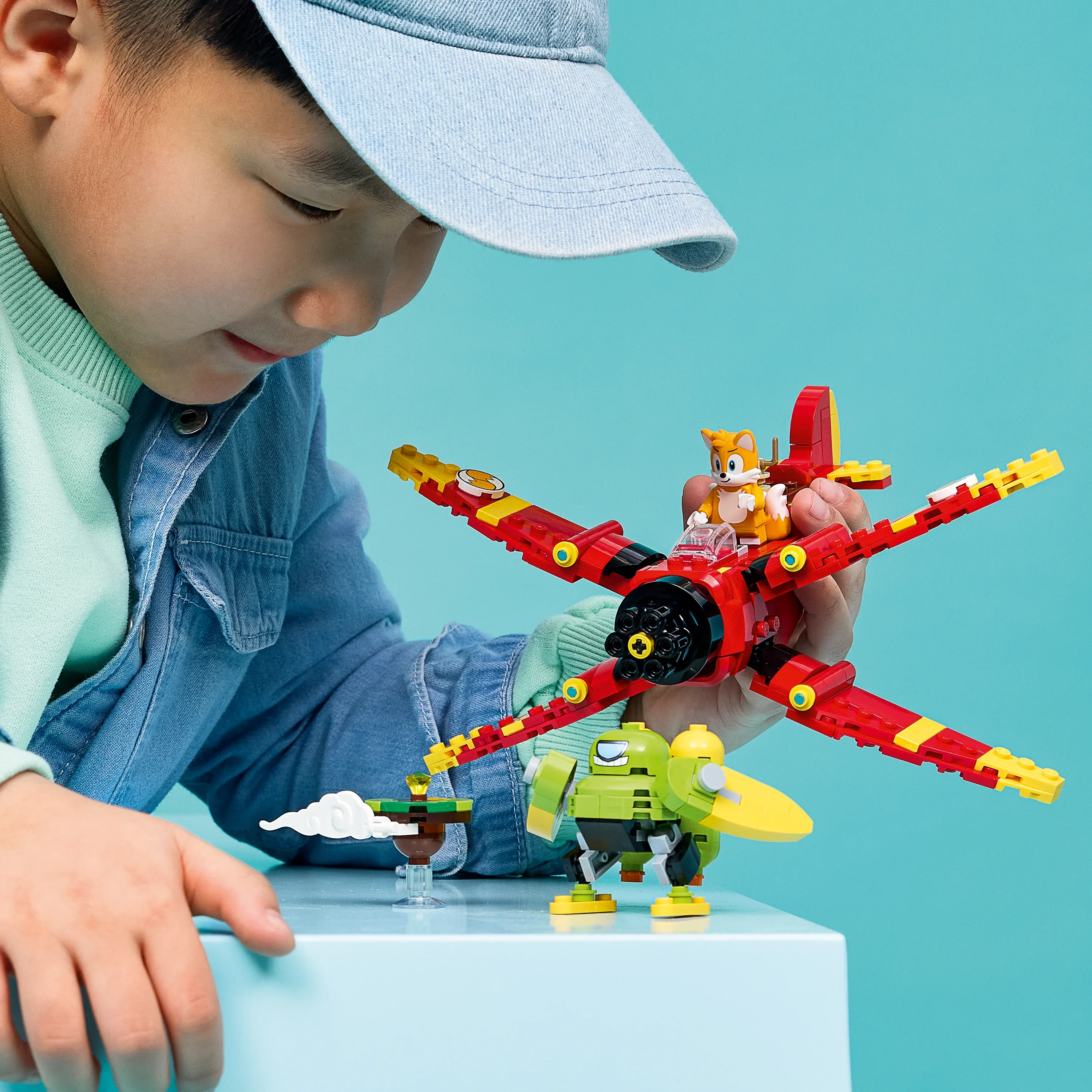 LEGO® Sonic Tails Tornado-1 77119
