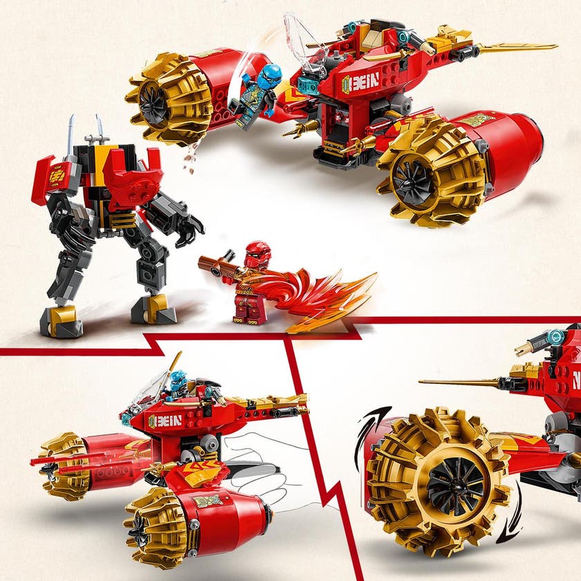 LEGO Ninjago 71830, Kais robotstormförare