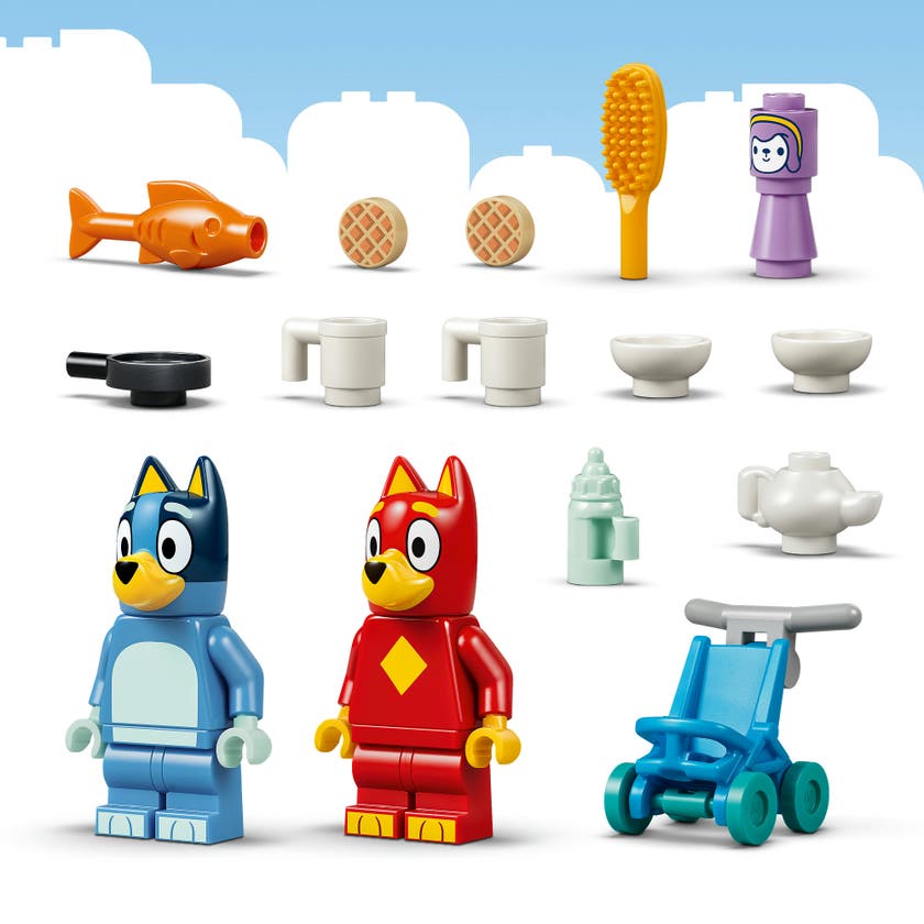 LEGO® Bluey Skolan med Rusty och Bluey Byggleksak 11221
