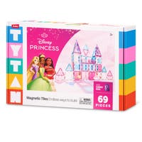 TYTAN Disney Princess Castle Magnetiska byggplattor, 69 delar