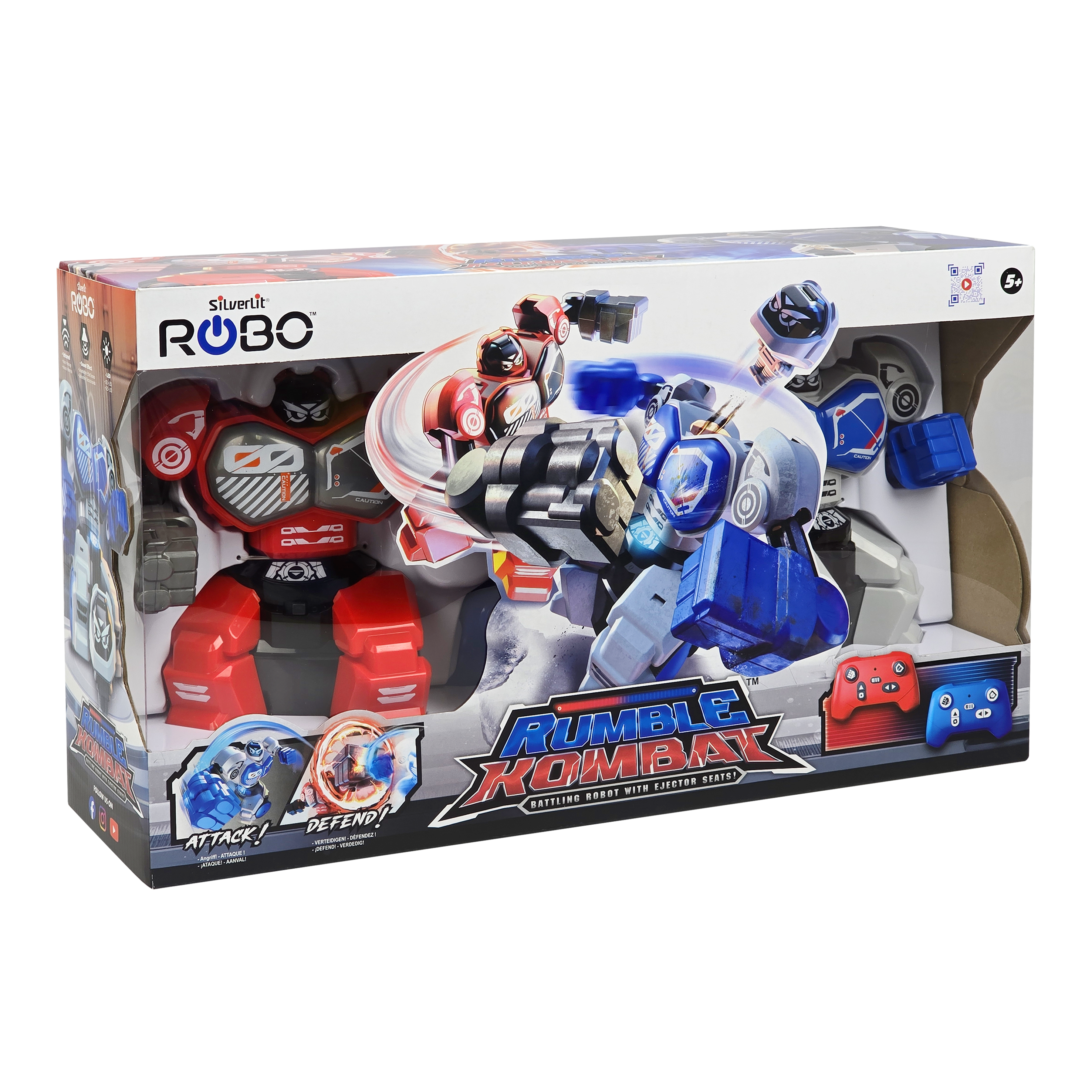 Silverlit Rumble Kombat radiostyrda stridsrobotar
