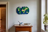 Reseminnen LEGO® Reseminnen Bygg- och lekset med världskarta 41838