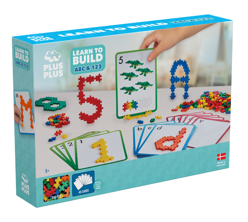Plus-Plus - Learn to Build Number and Letters