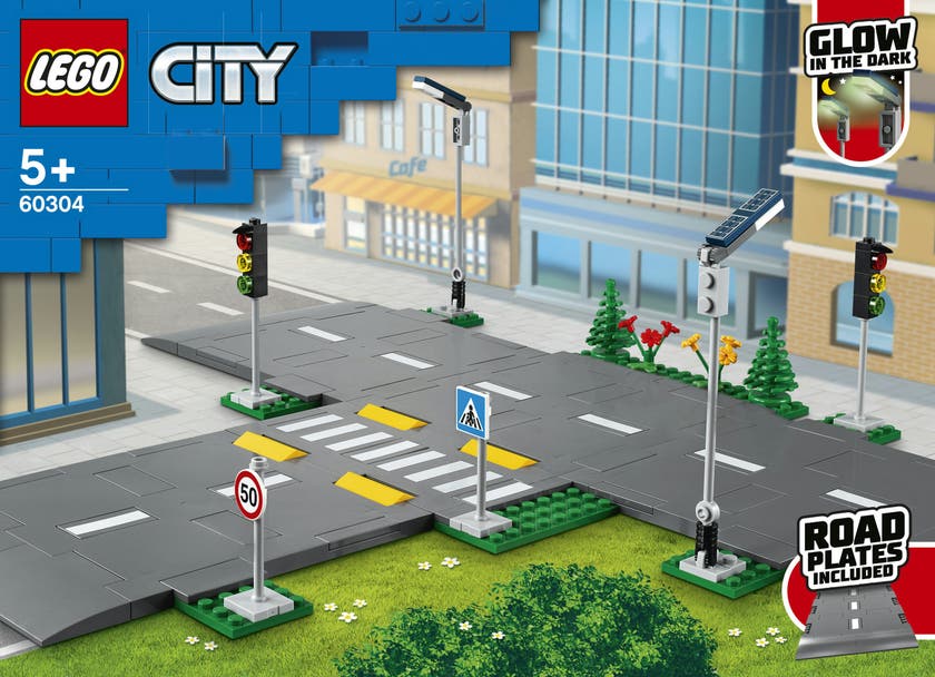 LEGO City Town 60304, Vägplattor