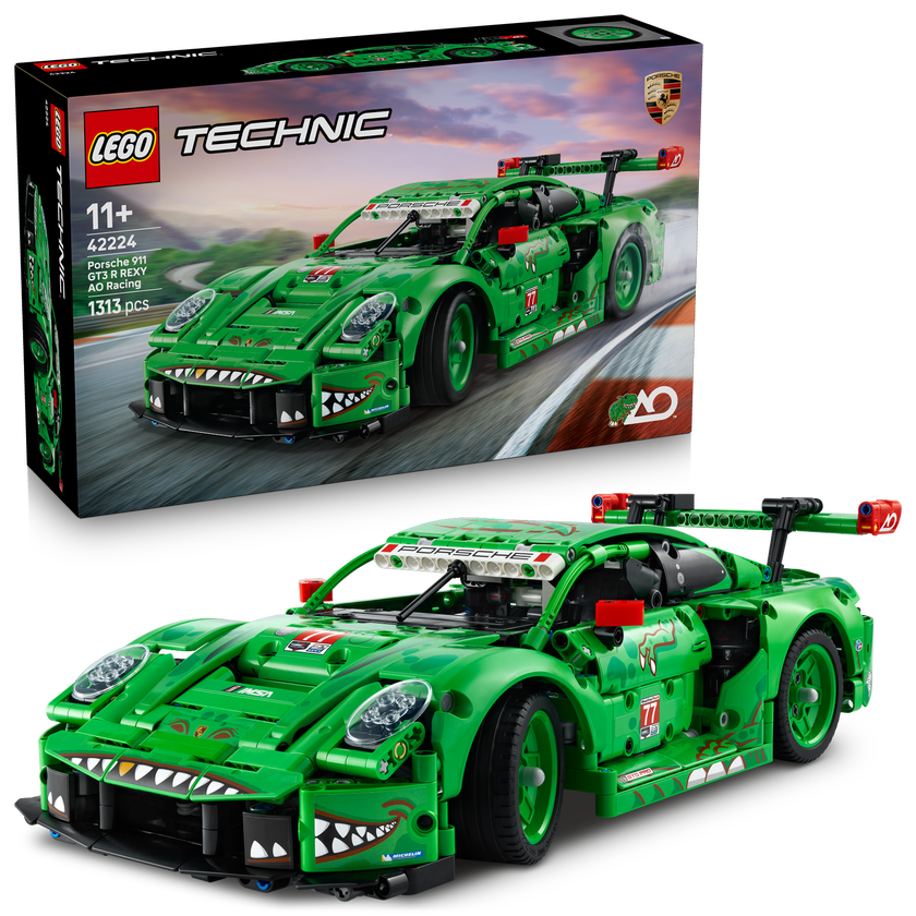 LEGO® Technic Porsche 911 GT3 R REXY AO Racing racerbil 42224