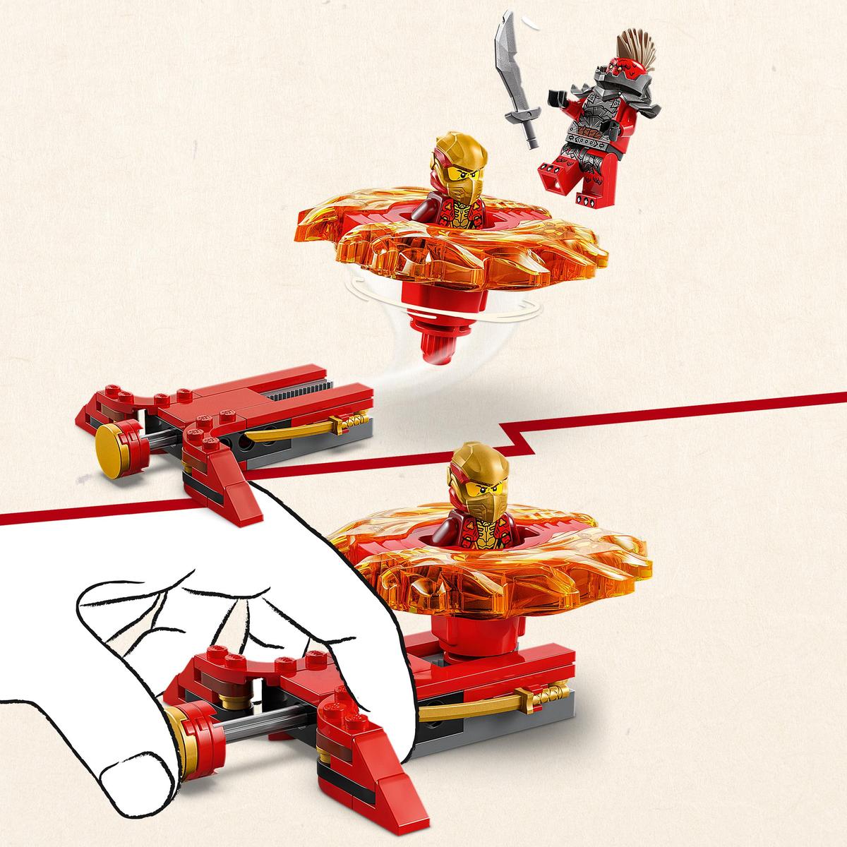 LEGO Ninjago 71823, Kais drakspinjitzuspinner