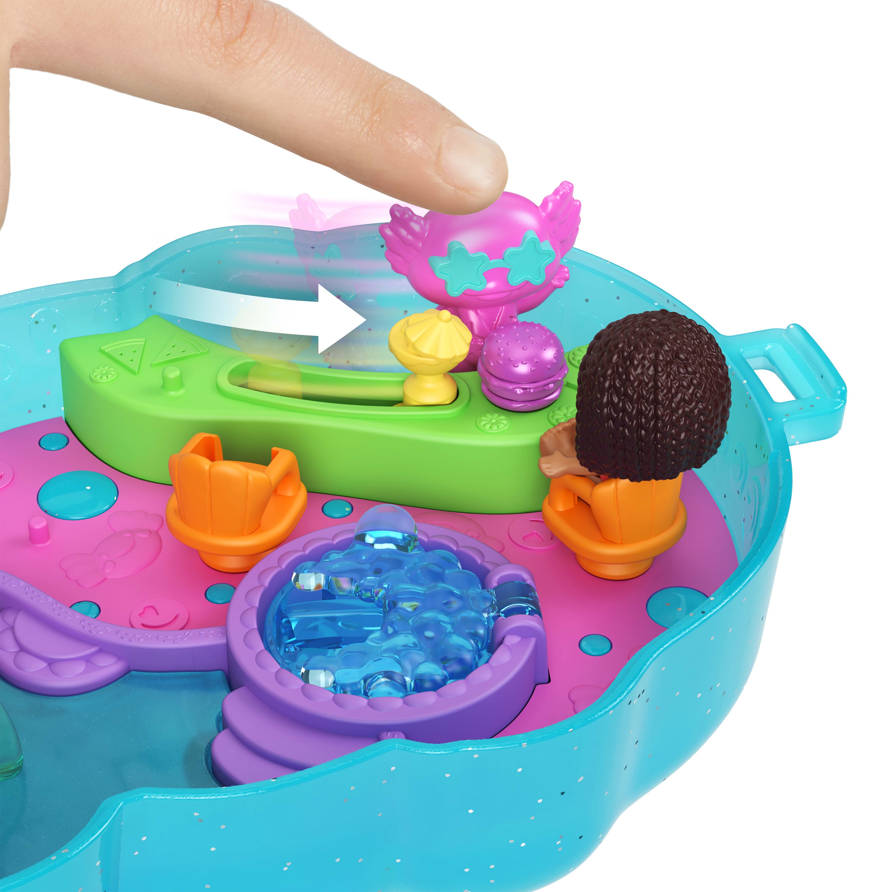 Polly Pocket Axolotl Adventure Compact