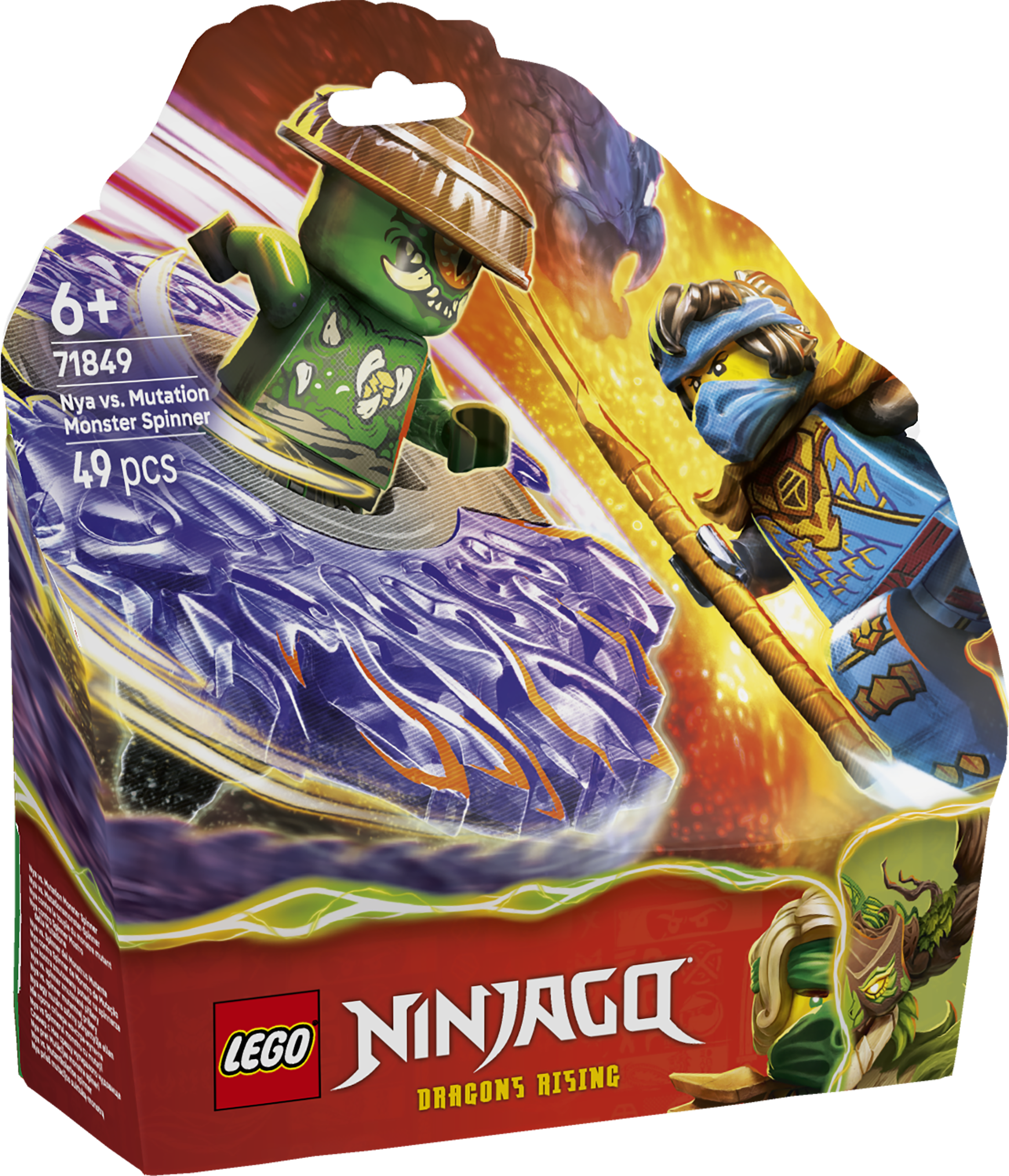 LEGO® NINJAGO® Nya mot spinner med muterat monster Leksak 71849