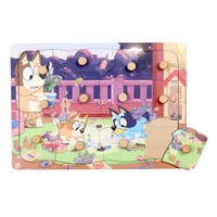 Bluey, Wooden Puzzle 12 Pcs