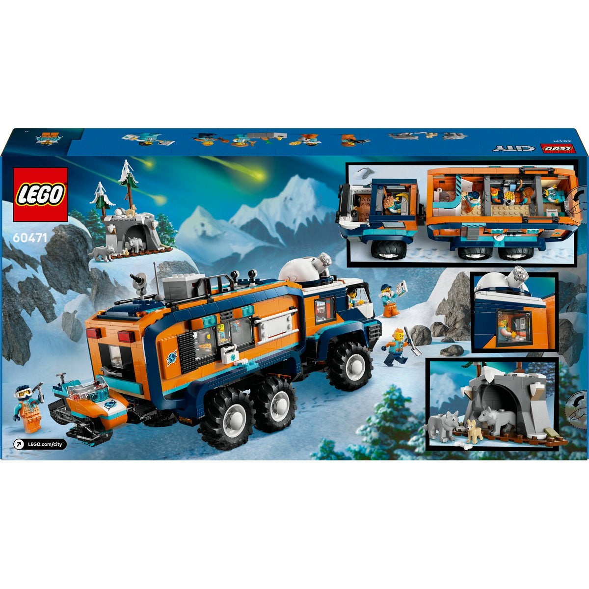 LEGO City 60471, Polarutforskarnas laboratoriebil
