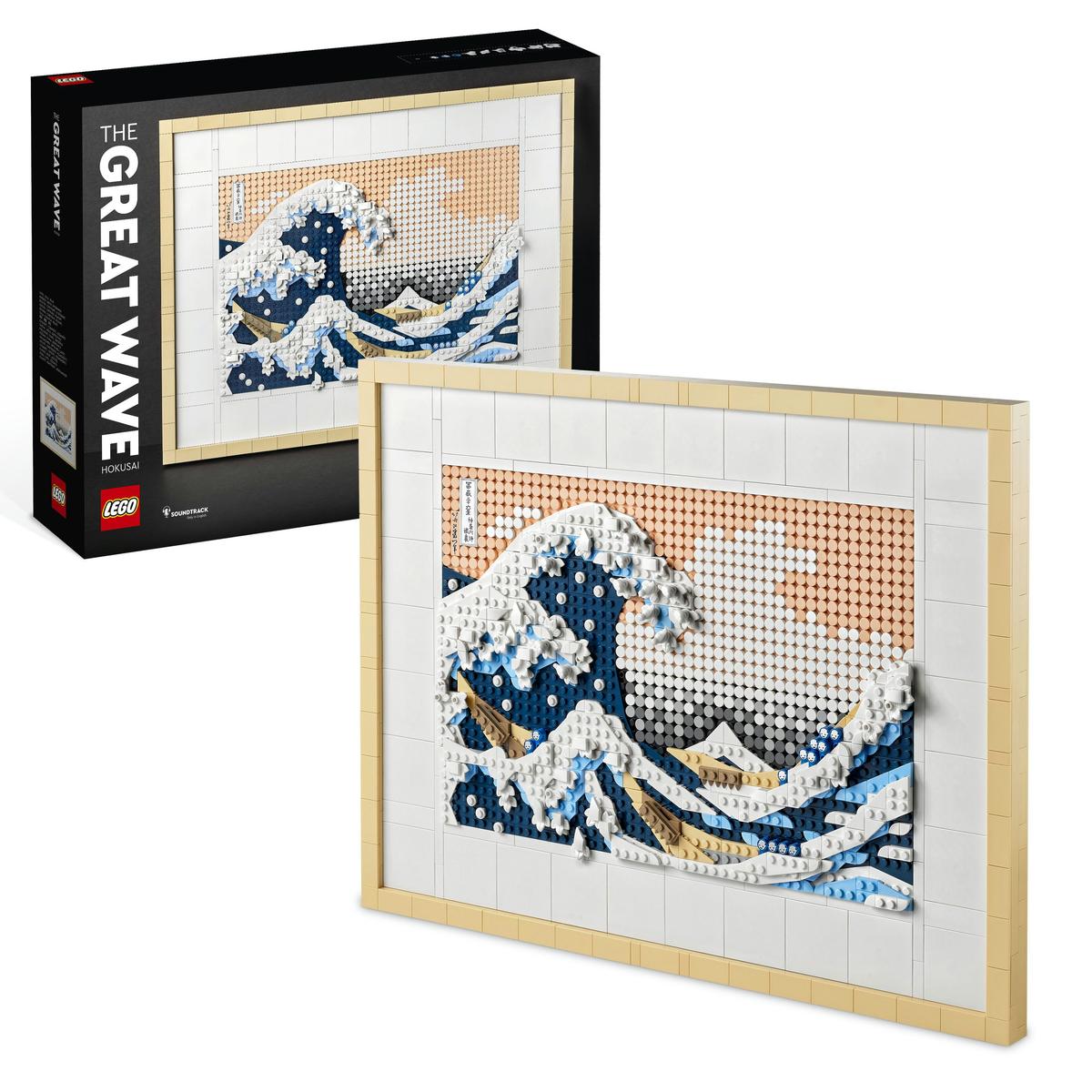 LEGO Art 31208, Hokusai – Under vågen utanför Kanagawa