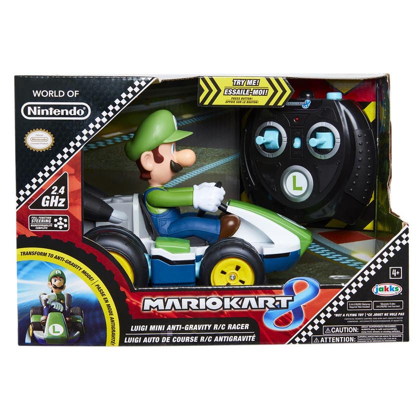 Mario Kart R/C Mini Anti-Gravity Racer Luigi