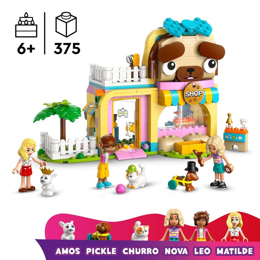 LEGO Friends 42650, Djurtillbehörsaffär