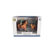 Animal Life, Häst med svart man och ryttare