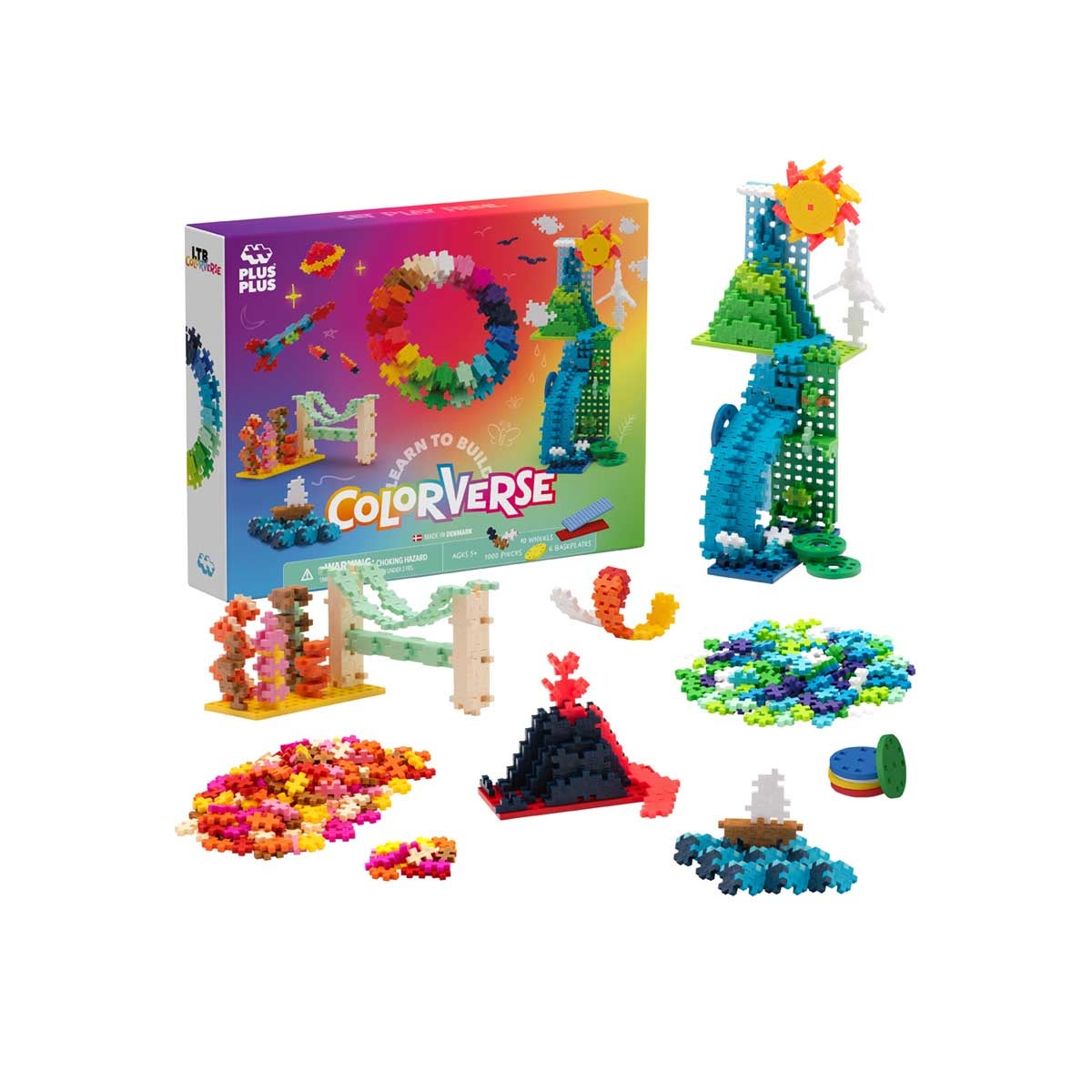 Plus-Plus Learn to build Colorverse Super set