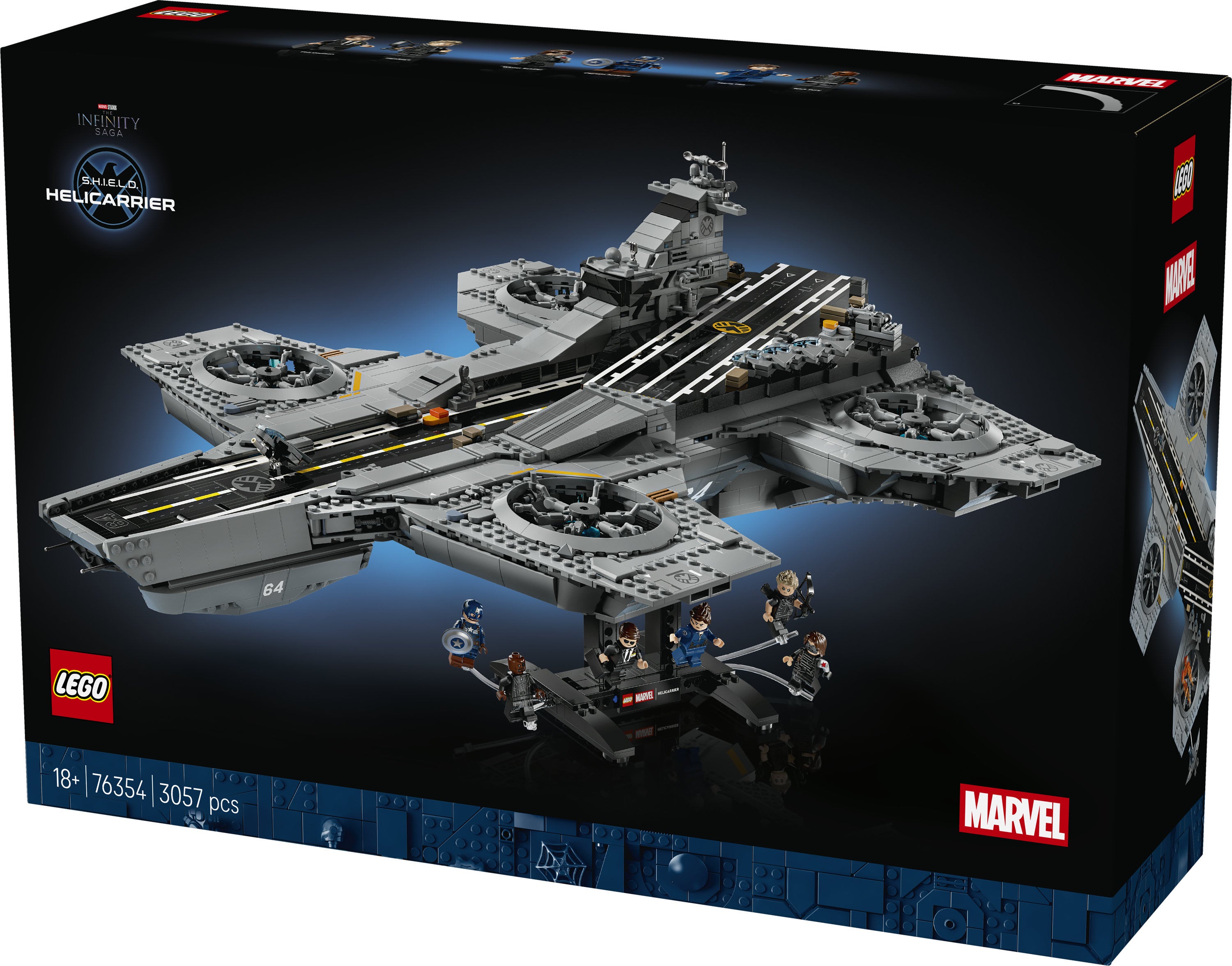 LEGO® | Marvel S.H.I.E.L.D. Helicarrier Byggset 76354