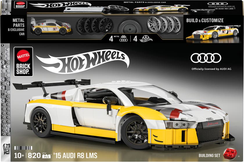 Mattel Brick Shop Elite Series Audi