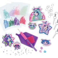 Nebulous Stars Dazzling Keychains Pyjama Party