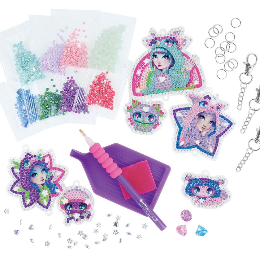 Nebulous Stars Dazzling Keychains Pyjama Party