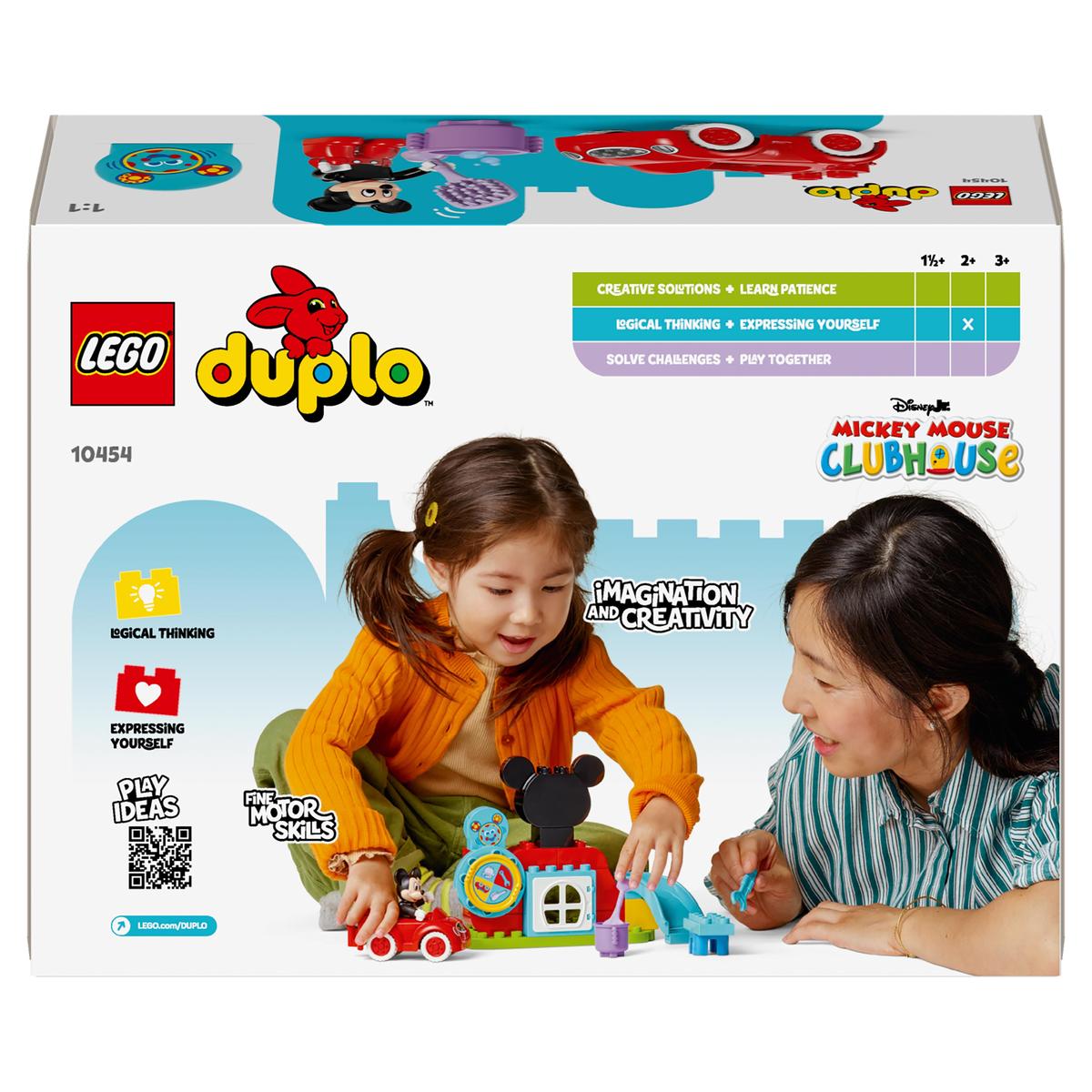 LEGO DUPLO Disney TM DUPLO® | Disney 10454, Mickey Mouse Clubhouse & Car