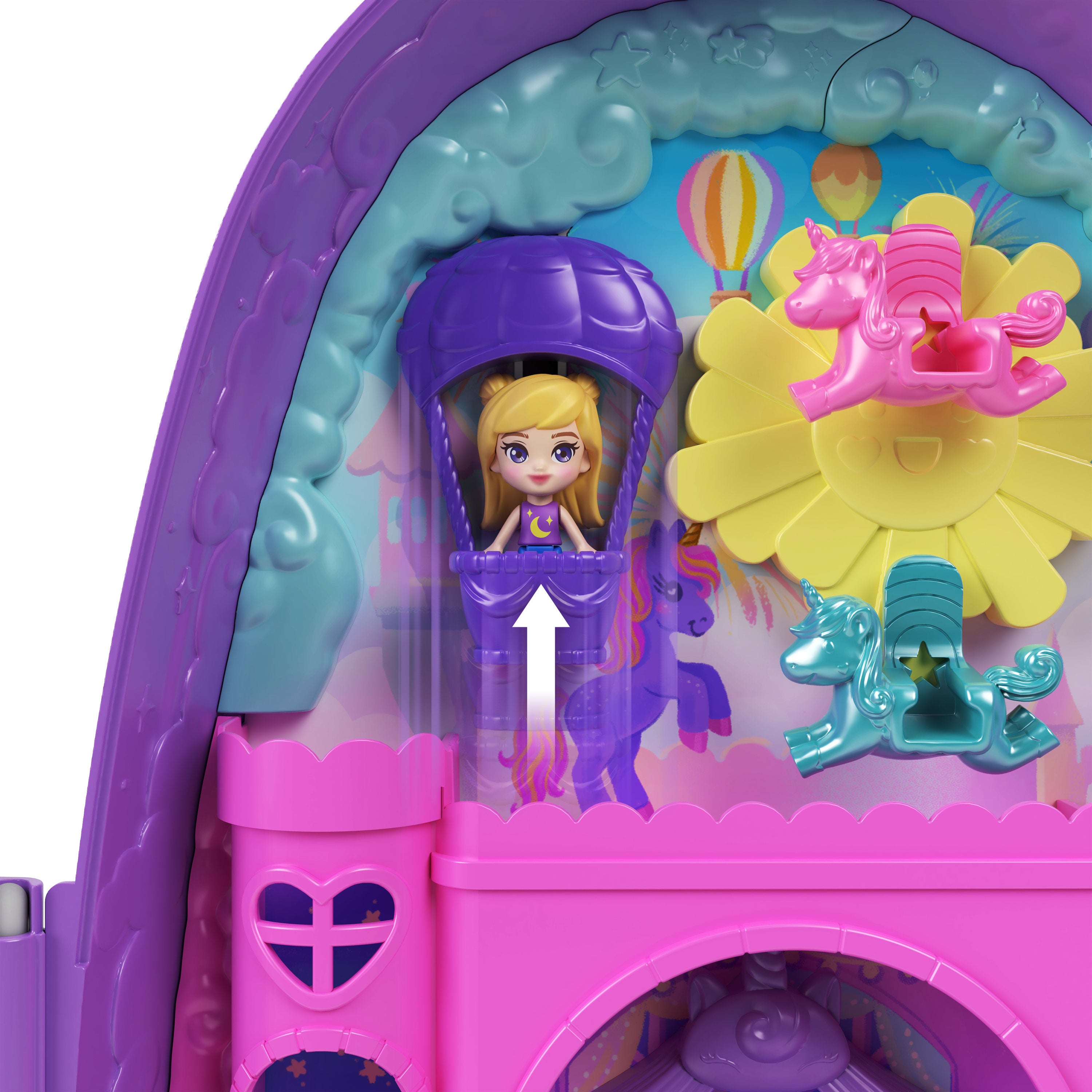 Polly Pocket Unicorn Reseryggsäck Lekset