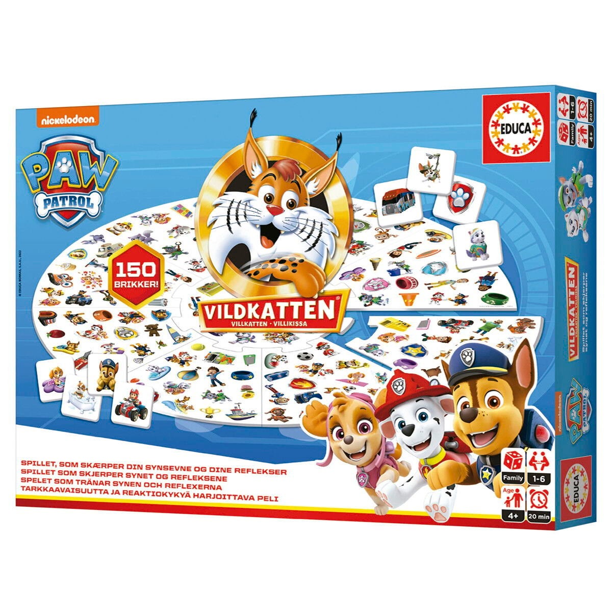 Vildkatten, Paw Patrol