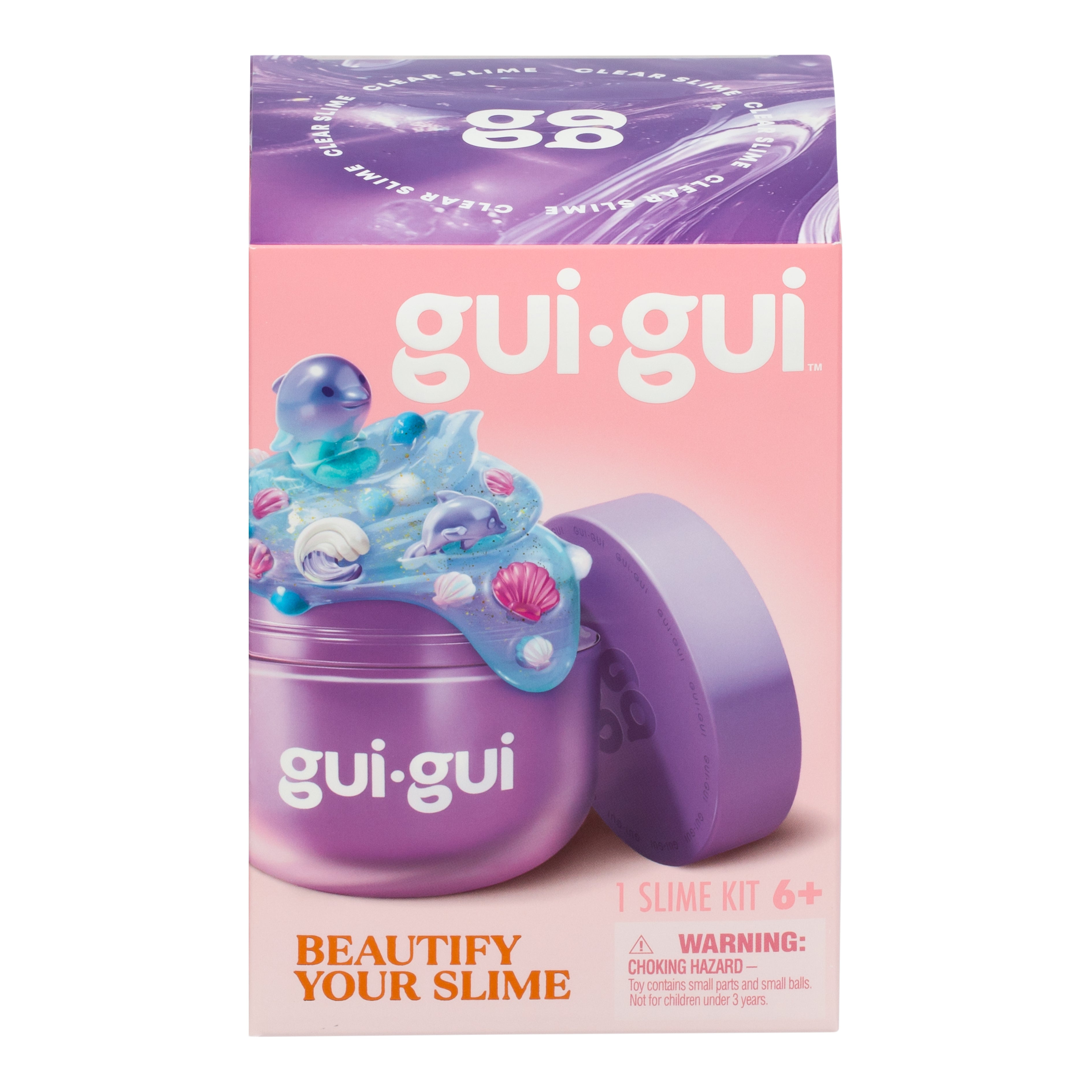 GUI GUI Slime – Knåda, pynta och samla på sensoriska slimeäventyr