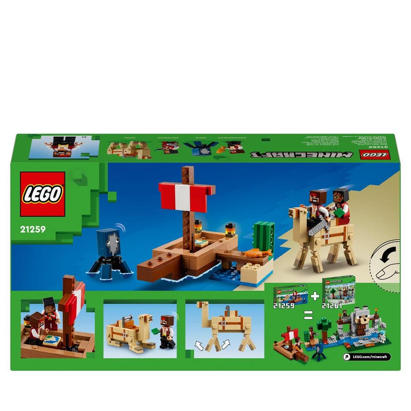 LEGO Minecraft 21259, Piratskeppsresan