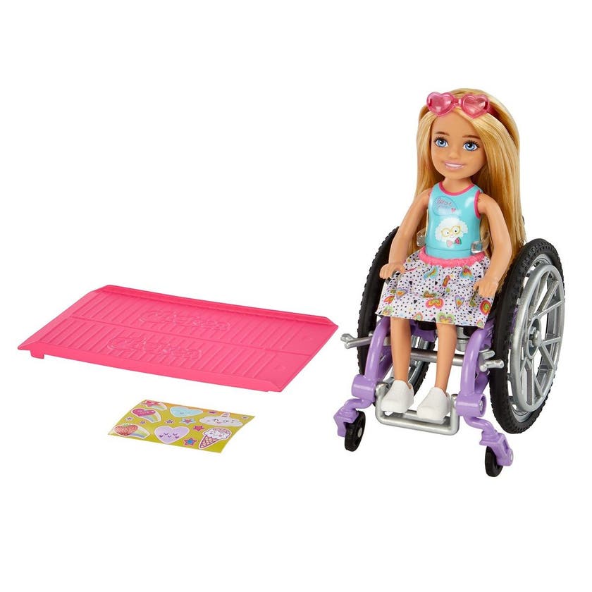 Barbie Chelsea med rullstol