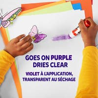 Elmer's 22 gram Disappearing Purple Glue stick