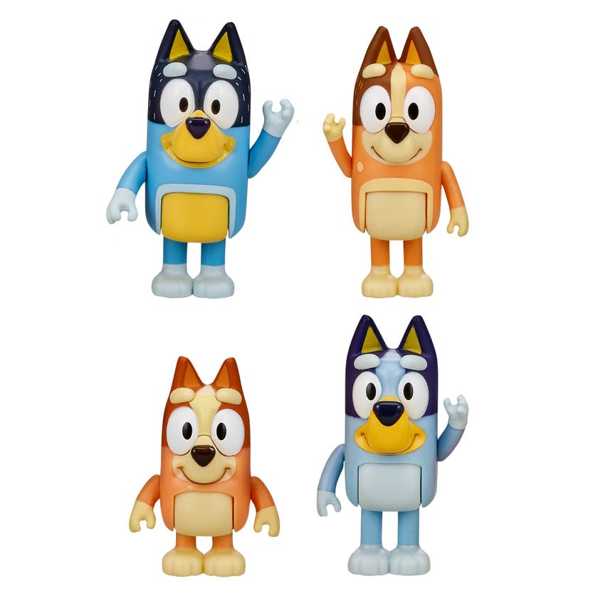 BLUEY Figure 4pk Dessert Time