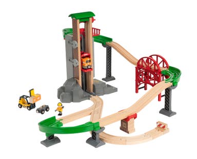 WEBBFYND BRIO, Lift & Load 33887 Höglager tågset