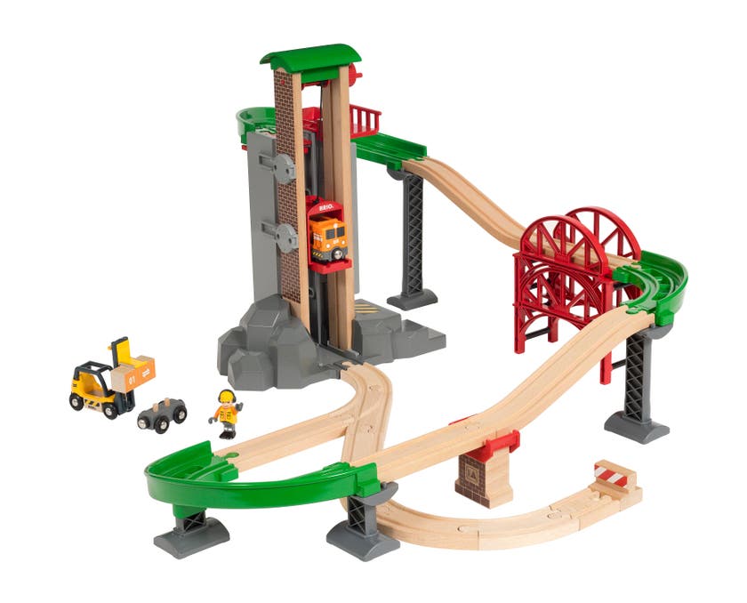 BRIO, Lift & Load 33887 Höglager tågset