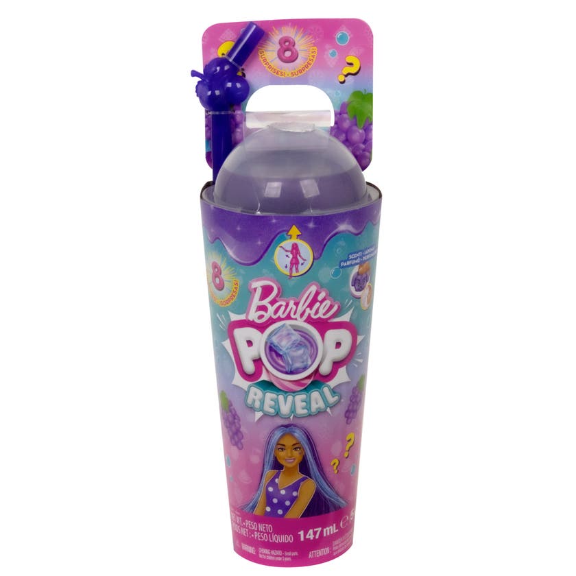 Barbie, Pop Reveal Juicy Fruits Grape Fizz