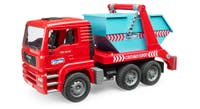 Bruder MAN TGA Skip container lastbil