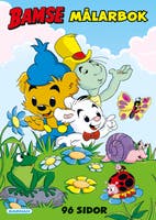 Bamse målarbok med 96 bilder