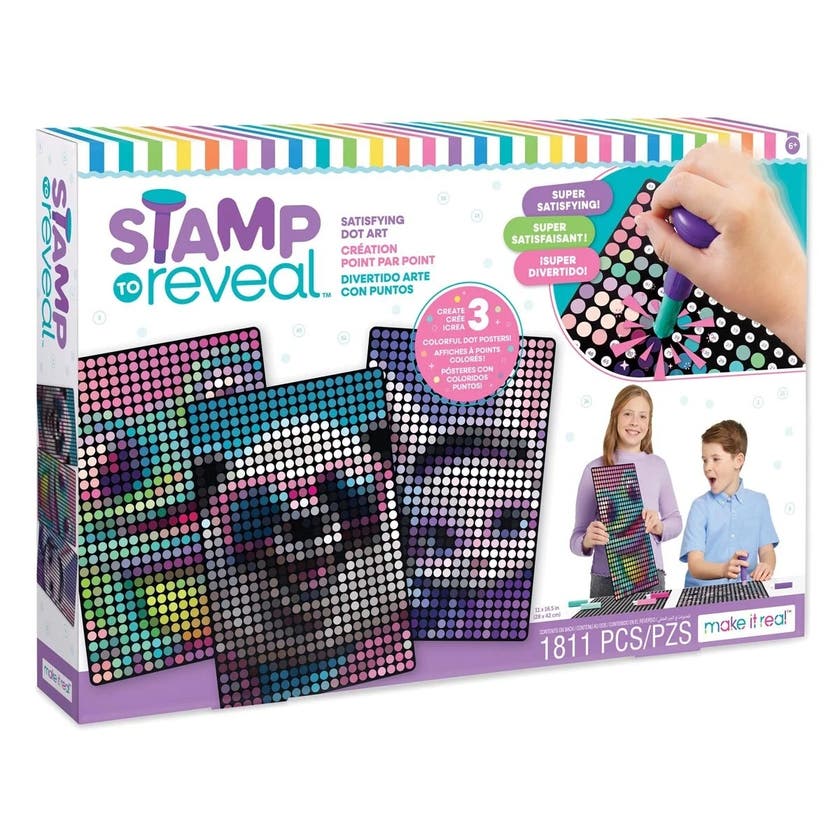 Make it Real, Stamp by Number Single (Ast of 3 styles, Puf