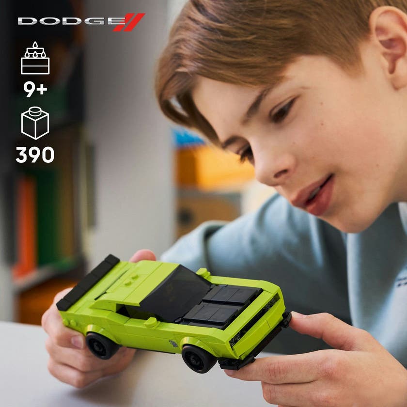 LEGO Speed Champions 77237, Dodge Challenger SRT Hellcat sportbil