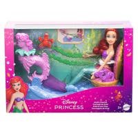 Disney Princess Ariel med vagn och sjöhäst